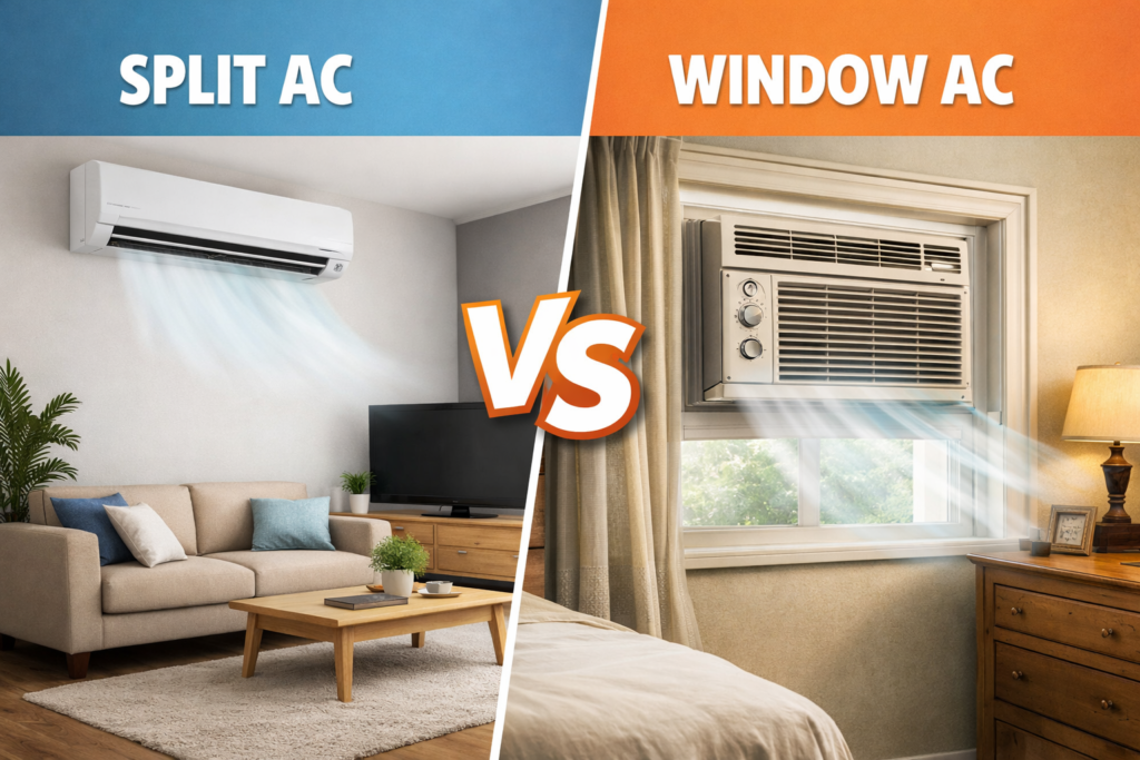 Split AC vs. Window AC: Which Cooling System Fits Your Home