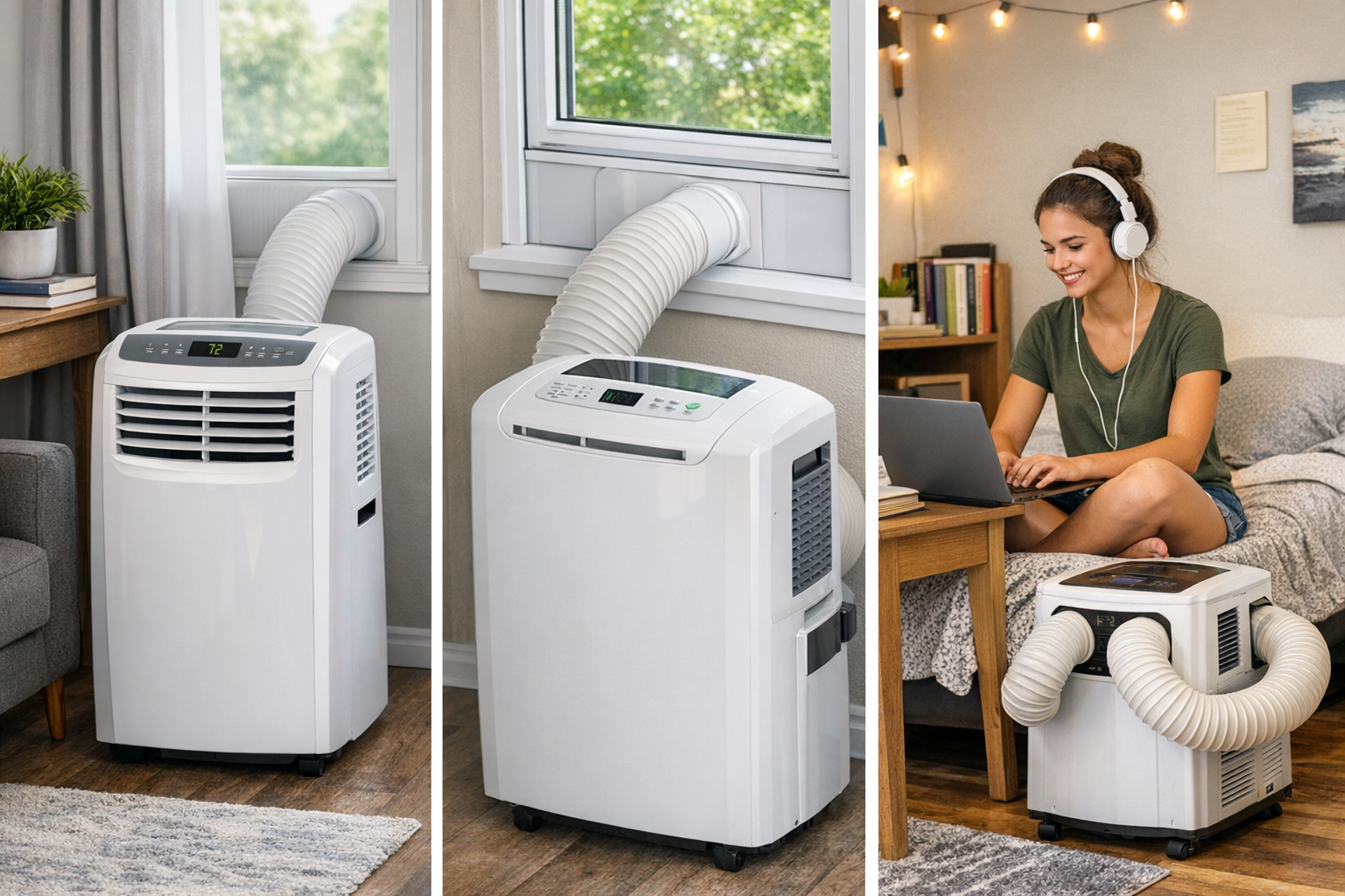 Compact portable AC 