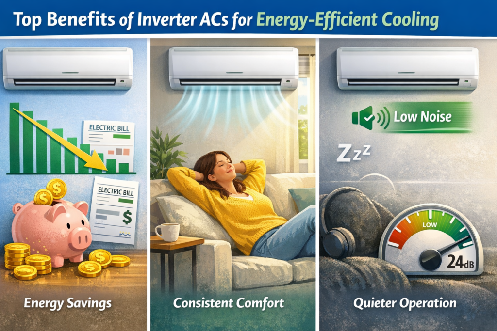 Top benefits of inverter Acs