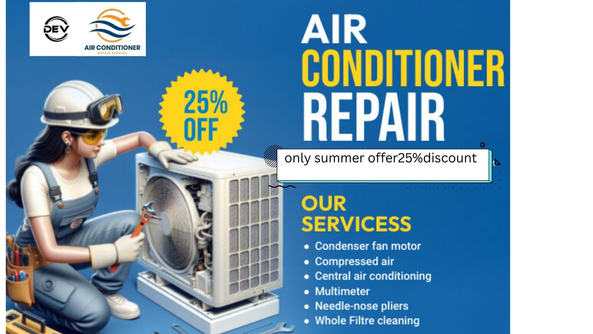 only summer service discounts avialable (1)