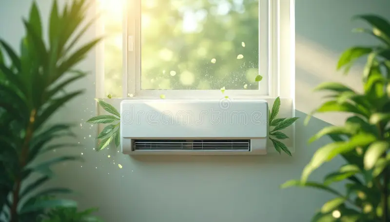 Eco- Friendly Air Conditioner Solutions: Save Money, Energy and Stay cool eco friendly ac image